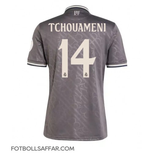 Real Madrid Aurelien Tchouameni #14 Tredjeställ 2024-25 Kortärmad